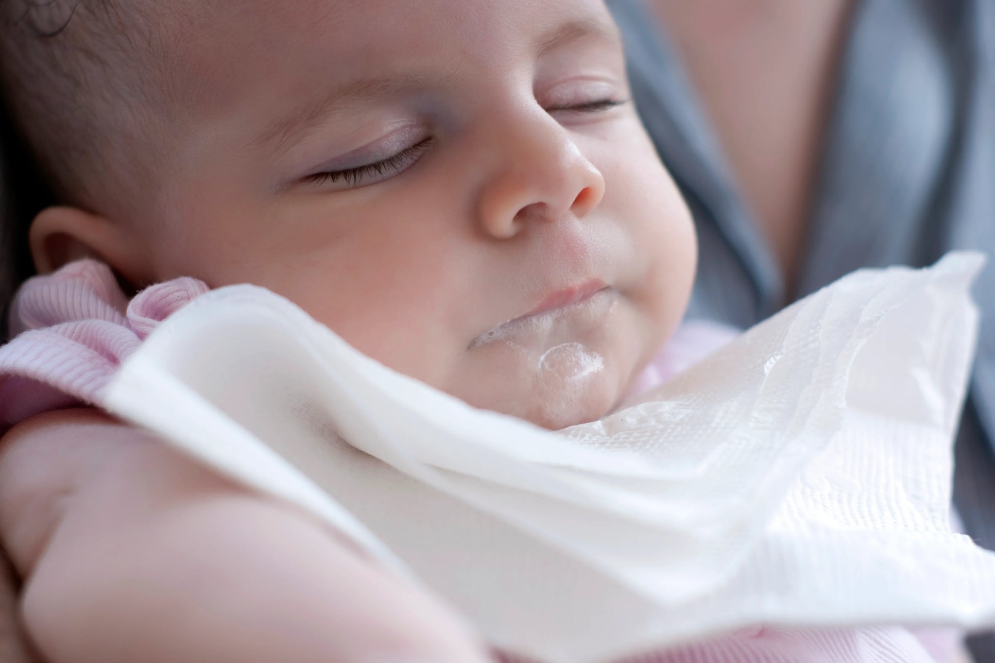  Baby Spits Up While Sleeping